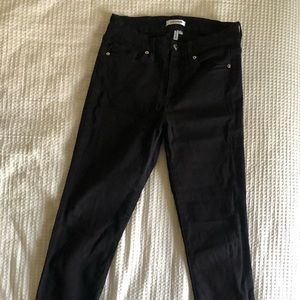 Black Good American Fray Hem Jeans Good Legs